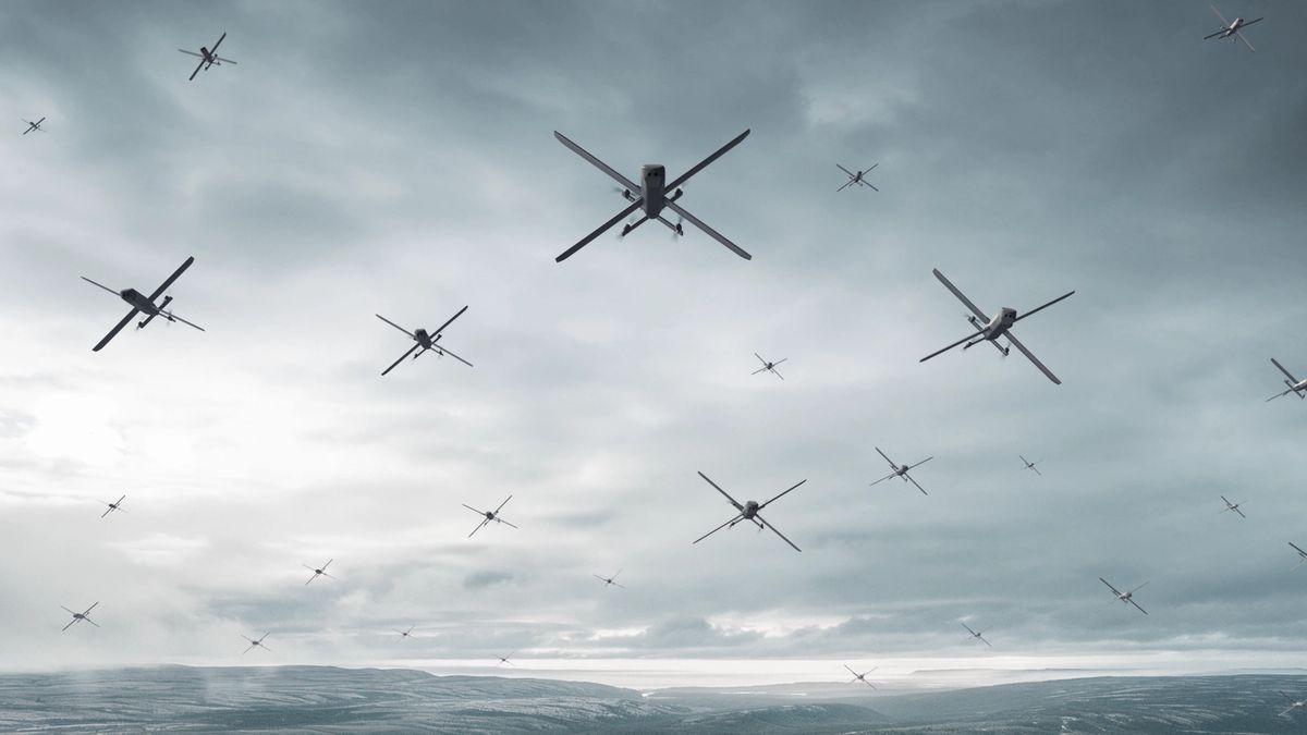 Na polskou vojenskou základnu se zřítil neznámý dron